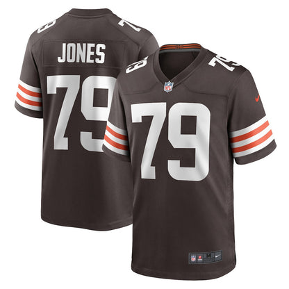 Dawand Jones 79 Cleveland Browns Game Men Jersey - Brown