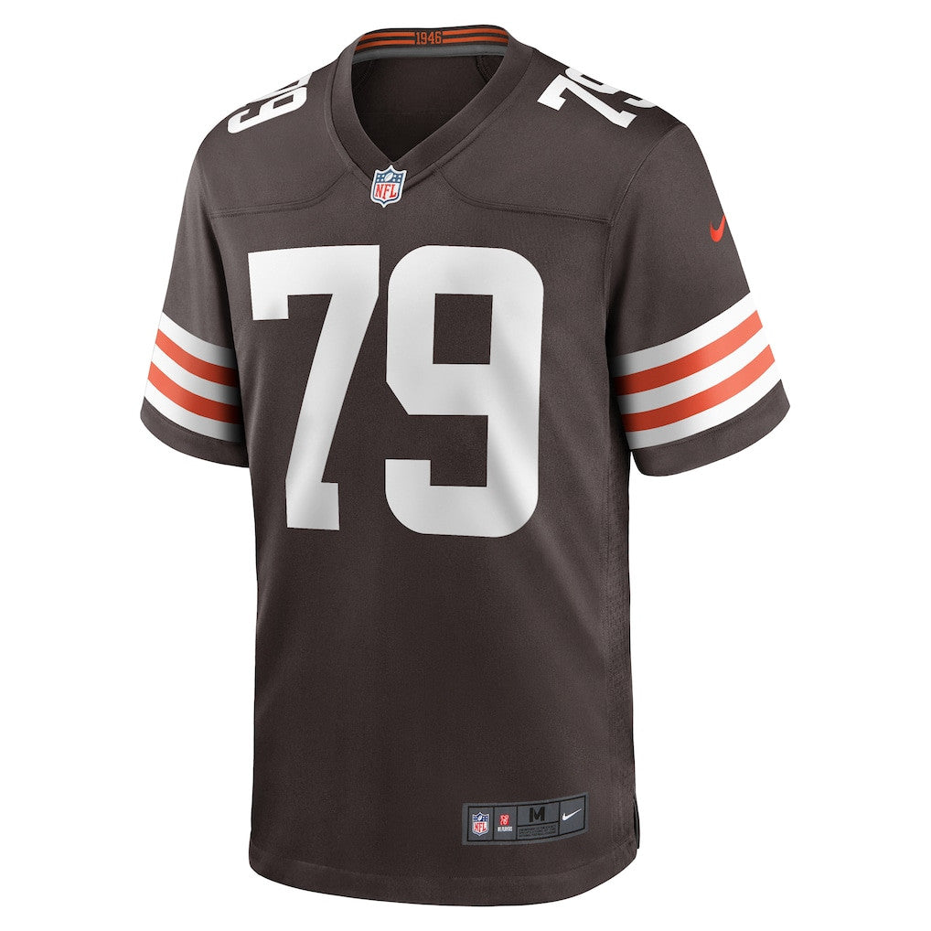Dawand Jones 79 Cleveland Browns Game Men Jersey - Brown