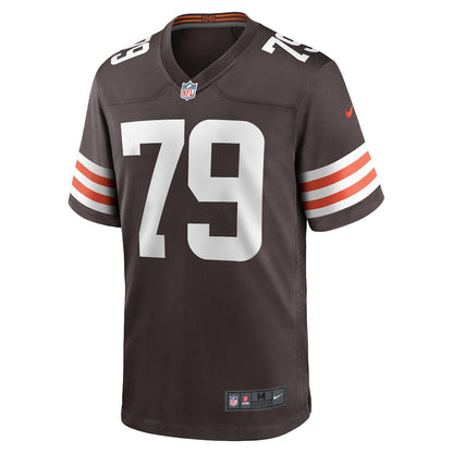 Dawand Jones 79 Cleveland Browns Game Men Jersey - Brown