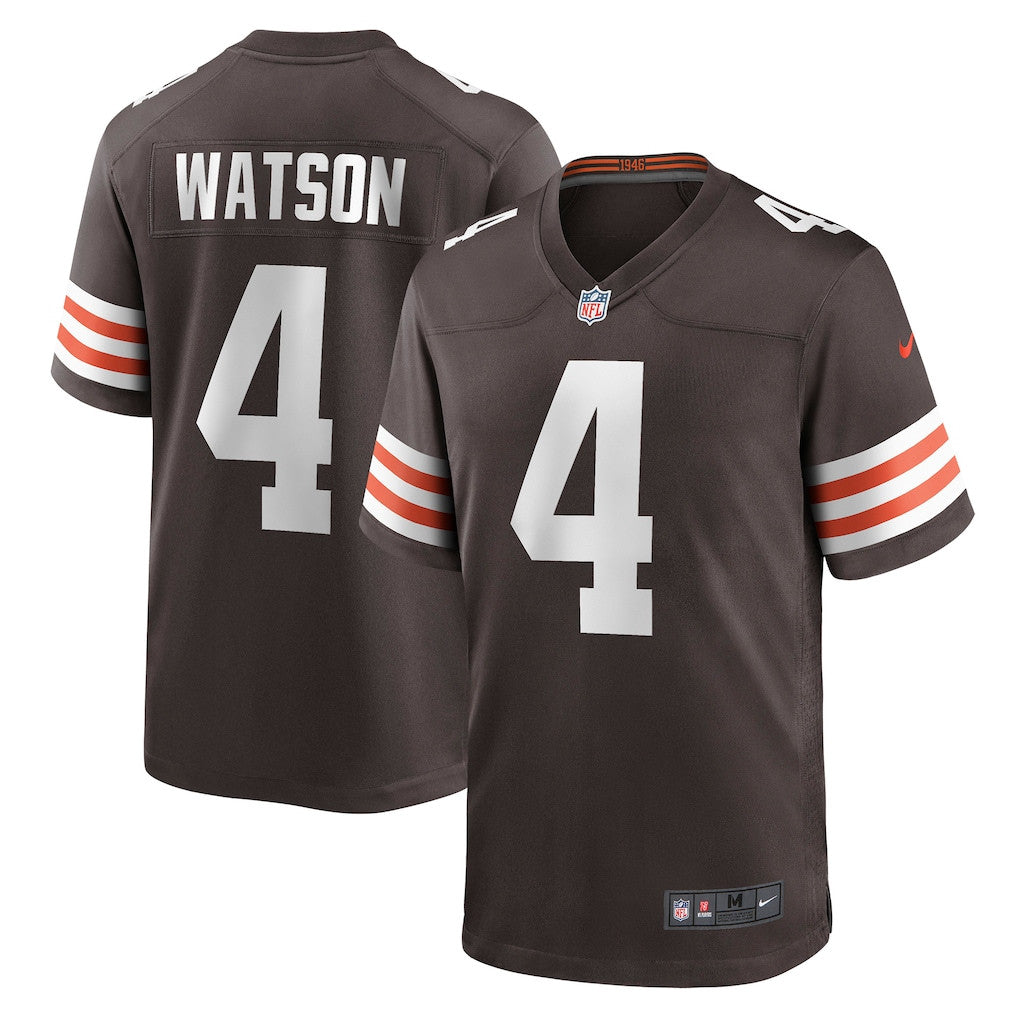 Deshaun Watson 4 Cleveland Browns Game Men Jersey - Brown