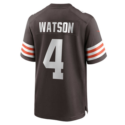 Deshaun Watson 4 Cleveland Browns Game Men Jersey - Brown