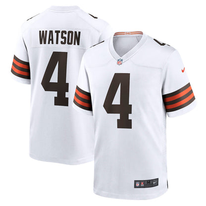 Deshaun Watson 4 Cleveland Browns Game Men Jersey - White