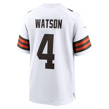 Deshaun Watson 4 Cleveland Browns Game Men Jersey - White
