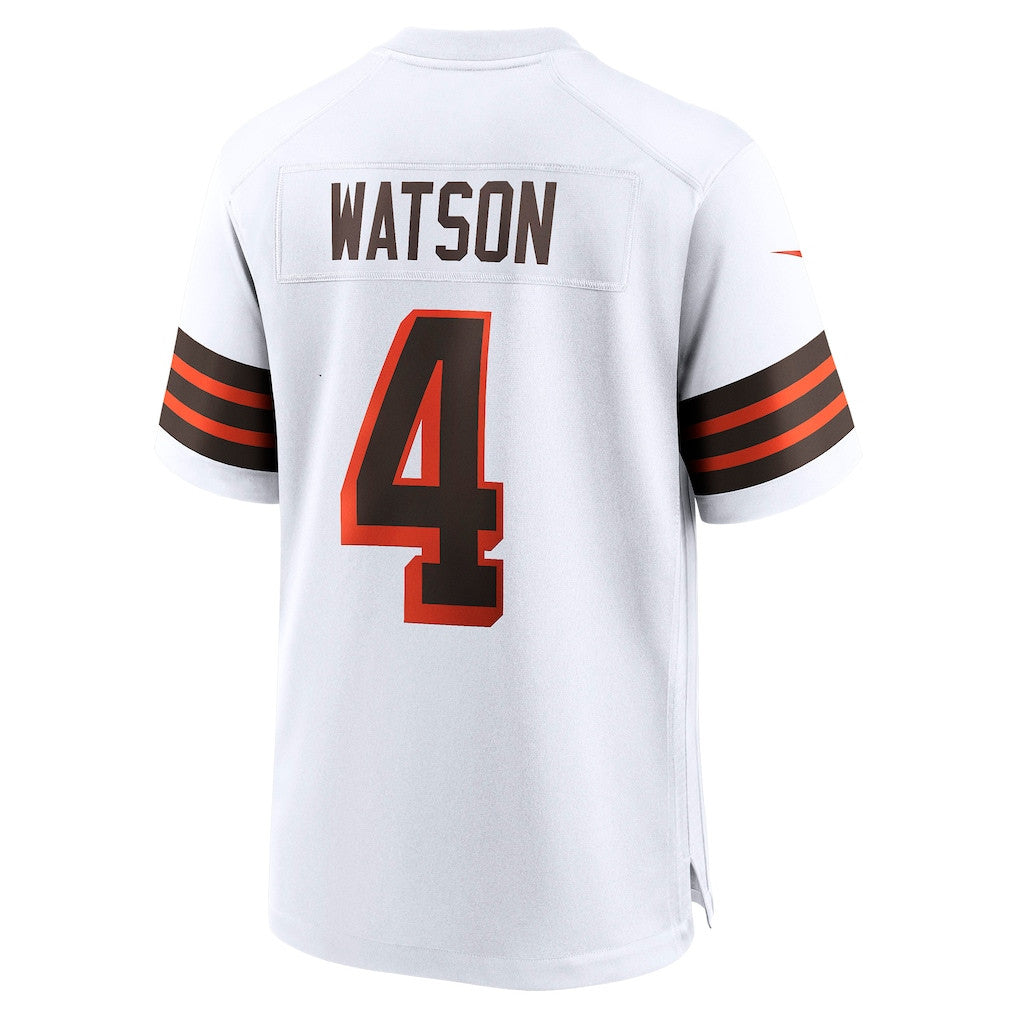 Deshaun Watson 4 Cleveland Browns Alternate Game Men Jersey - White