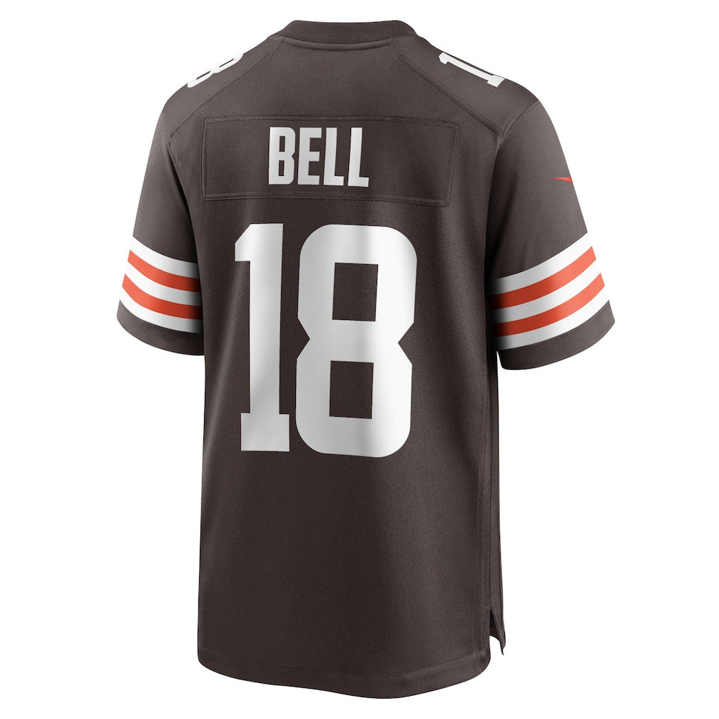 David Bell 18 Cleveland Browns Game Men Jersey - Brown