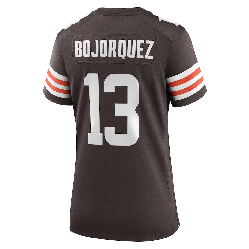 Corey Bojorquez 13 Cleveland Browns Women's Game Jersey - Brown