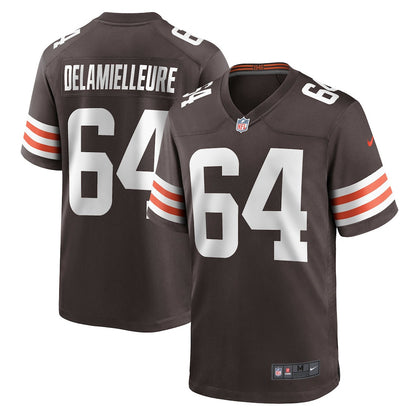 Joe DeLamielleure 64 Cleveland Browns Game Men Jersey - Brown