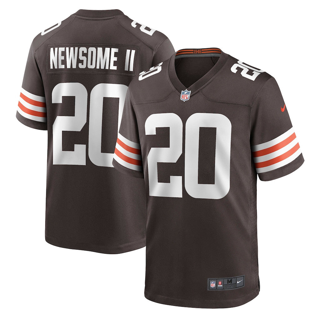Greg Newsome II 20 Cleveland Browns Game Men Jersey - Brown