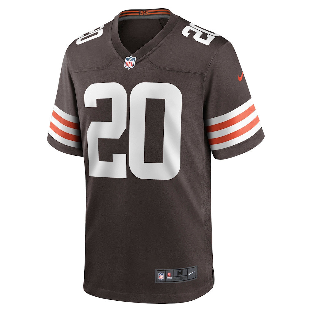 Greg Newsome II 20 Cleveland Browns Game Men Jersey - Brown