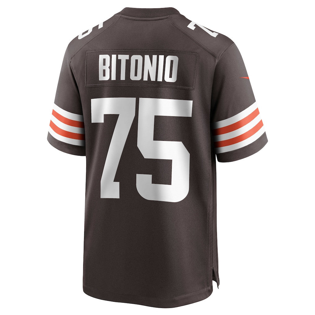 Joel Bitonio 75 Cleveland Browns Game Men Jersey - Brown