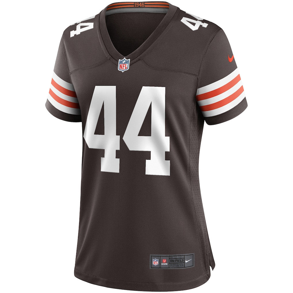 Leroy Kelly 44 Cleveland Browns Women's Game Jersey - Brown
