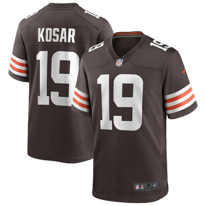 Bernie Kosar 19 Cleveland Browns Game Men Jersey - Brown