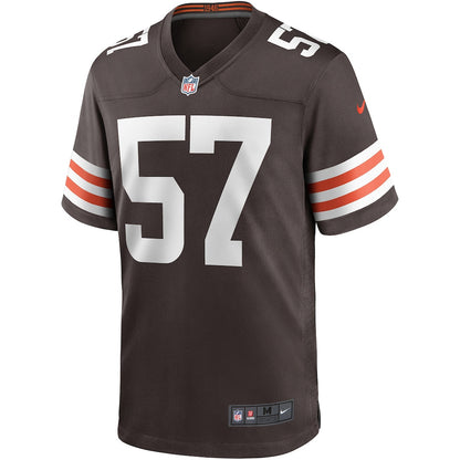 Clay Matthews 57 Cleveland Browns Game Men Jersey - Brown