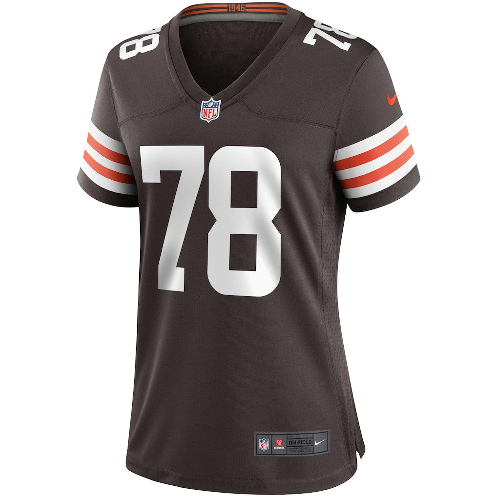 Jack Conklin 78 Cleveland Browns Women's Game Jersey - Brown