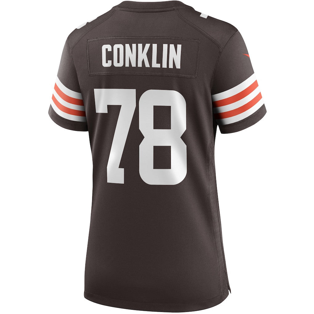 Jack Conklin 78 Cleveland Browns Women's Game Jersey - Brown