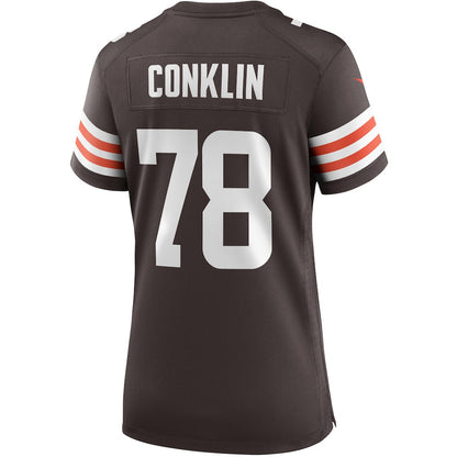 Jack Conklin 78 Cleveland Browns Women's Game Jersey - Brown