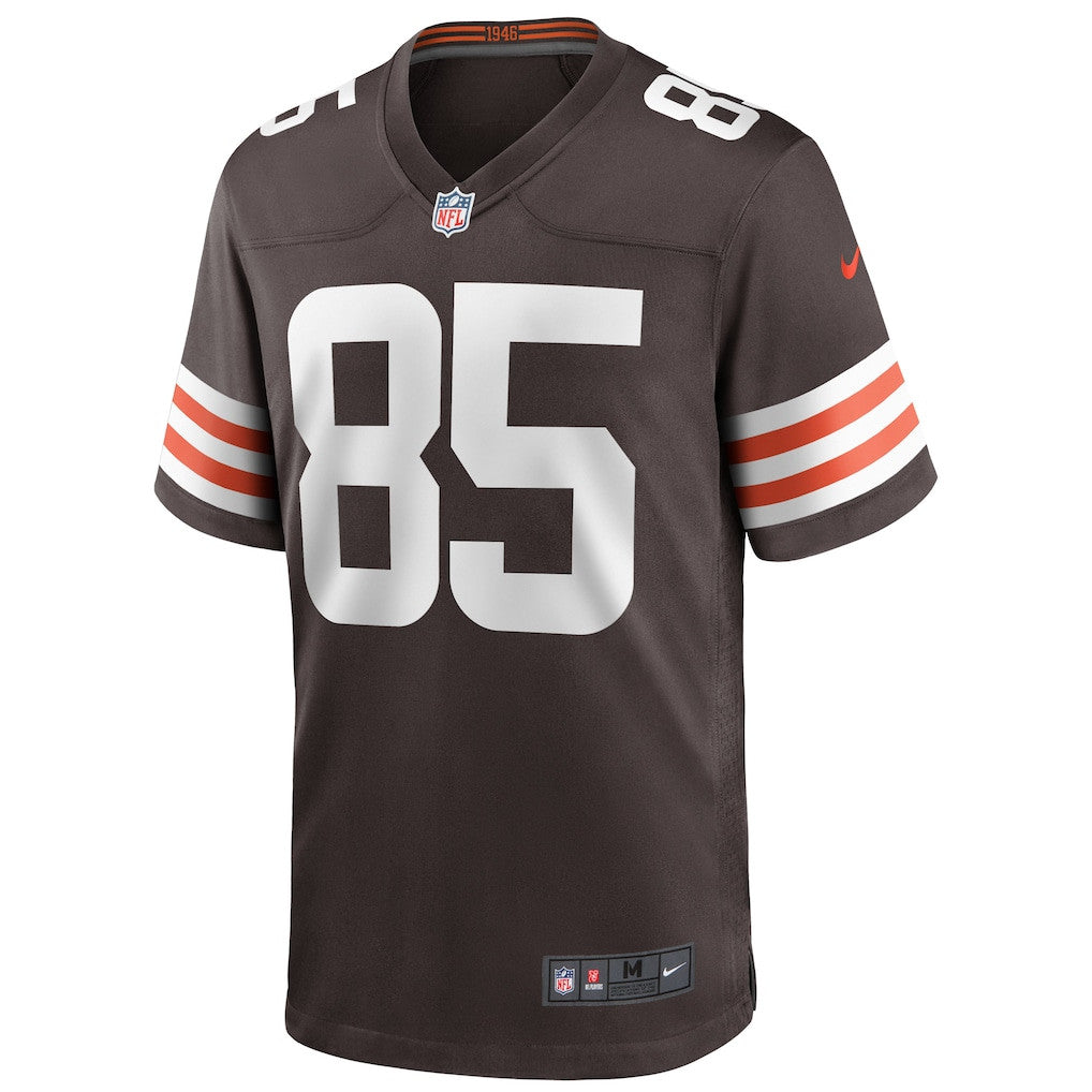 David Njoku 85 Cleveland Browns Game Men Jersey - Brown
