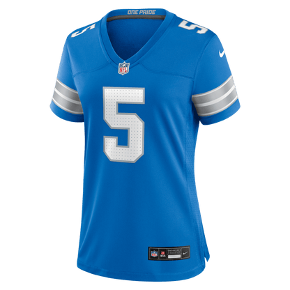Teddy Bridgewater 5 Detroit Lions Women's Team Game Jersey - Blue