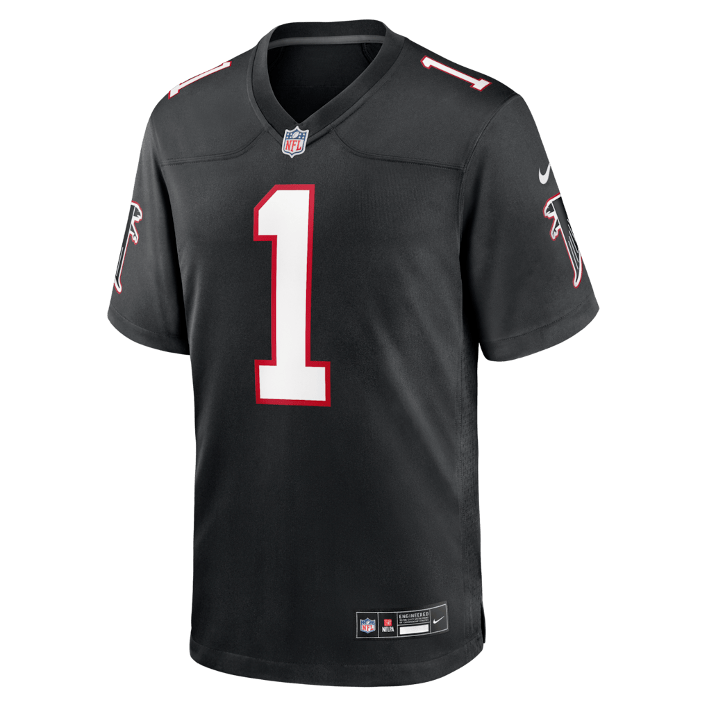 Tua Tagovailoa 1 Atlanta Falcons Alternate Game Men Jersey - Black
