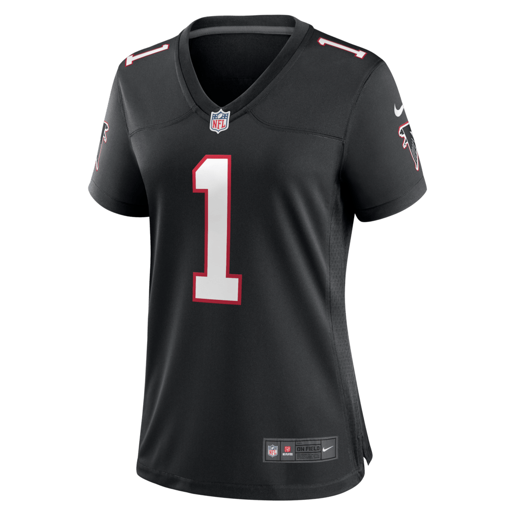Tua Tagovailoa 1 Atlanta Falcons Women's Alternate Game Jersey - Black