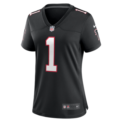Tua Tagovailoa 1 Atlanta Falcons Women's Alternate Game Jersey - Black