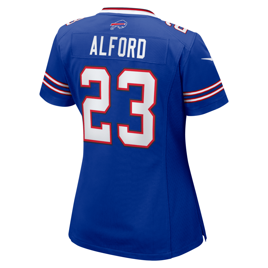 Dee Alford 23 Buffalo Bills Women's Team Game Jersey - Royal