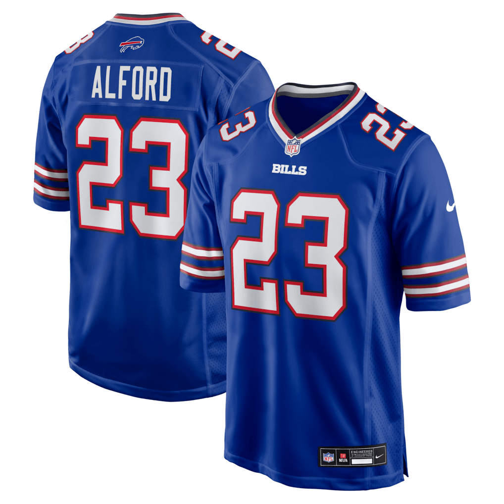 Dee Alford 23 Buffalo Bills Team Game Men Jersey - Royal
