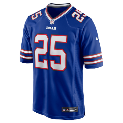 Geno Stone 25 Buffalo Bills Team Game Men Jersey - Royal
