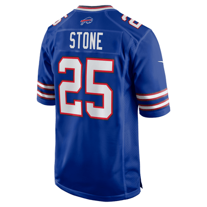 Geno Stone 25 Buffalo Bills Team Game Men Jersey - Royal