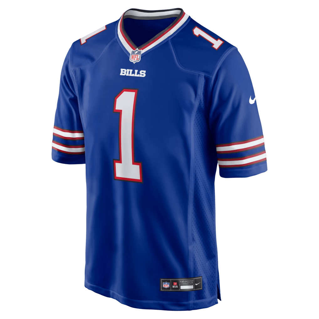 Mecole Hardman 1 Buffalo Bills Team Game Men Jersey - Royal