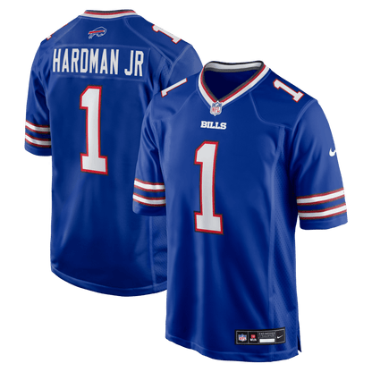 Mecole Hardman 1 Buffalo Bills Team Game Men Jersey - Royal