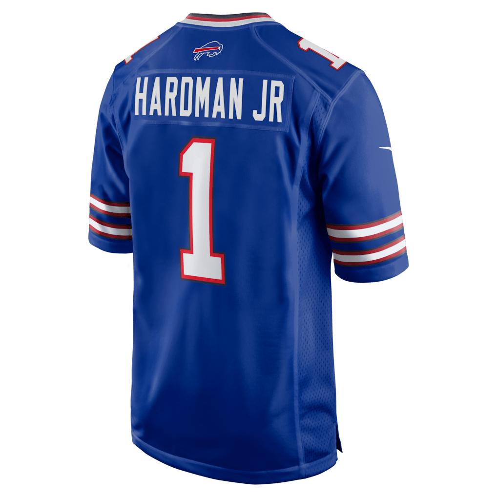 Mecole Hardman 1 Buffalo Bills Team Game Men Jersey - Royal