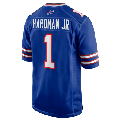 Mecole Hardman 1 Buffalo Bills Team Game Men Jersey - Royal