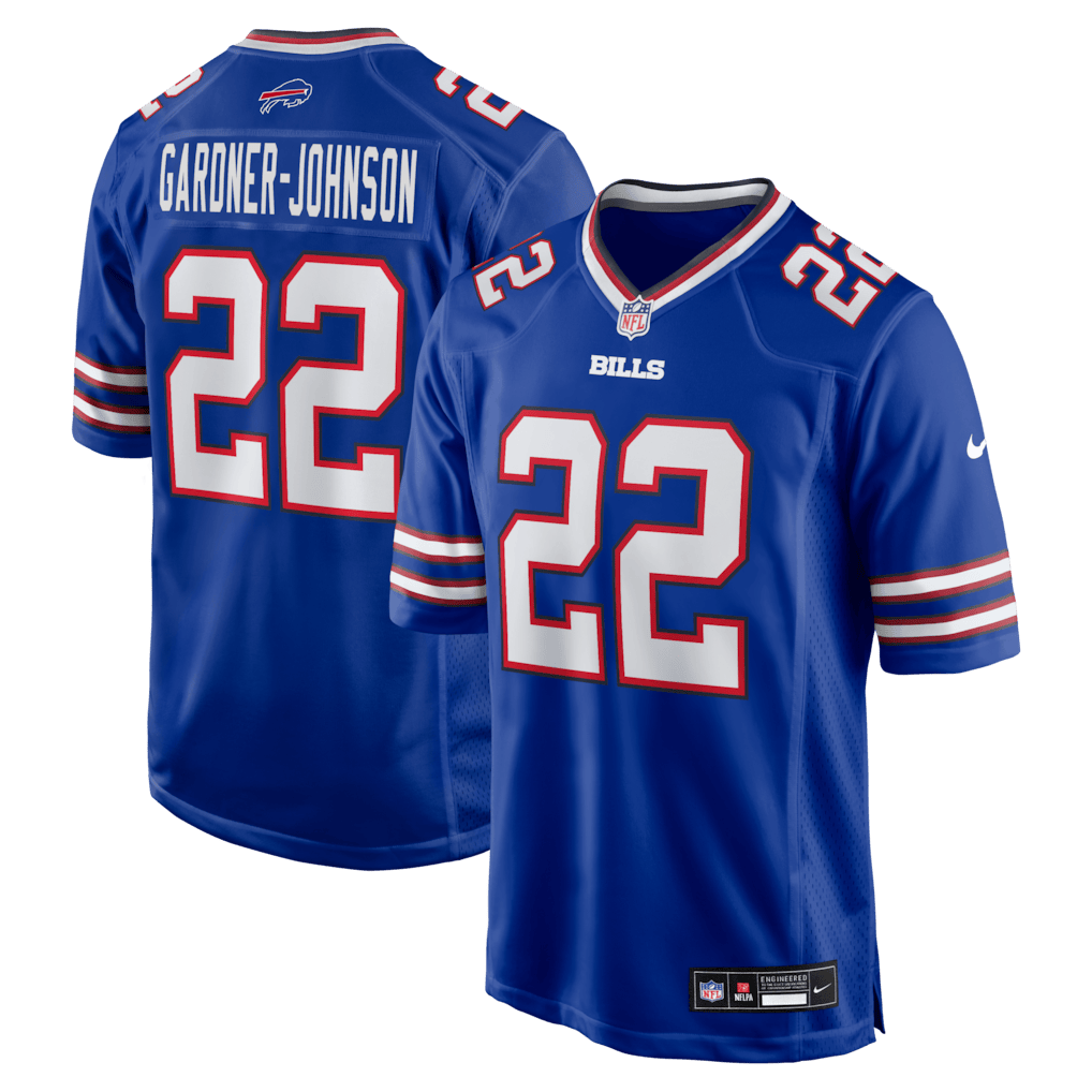 Chauncey Gardner-Johnson 22 Buffalo Bills Team Game Men Jersey - Royal
