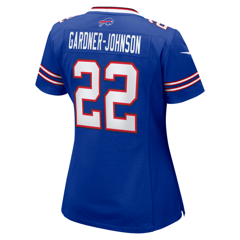 Chauncey Gardner-Johnson 22 Buffalo Bills Women's Team Game Jersey - Royal