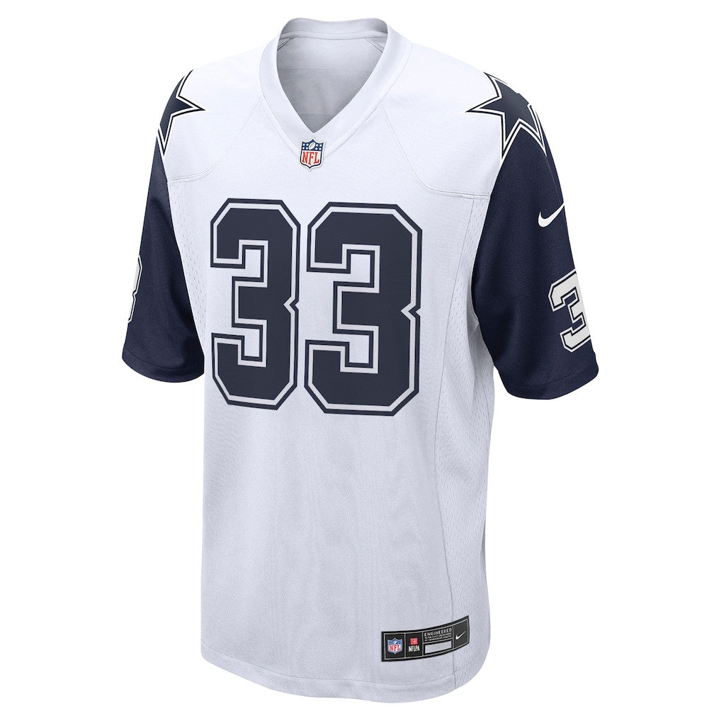 Javonte Williams 33 Dallas Cowboys Alternate Game Men Jersey - White