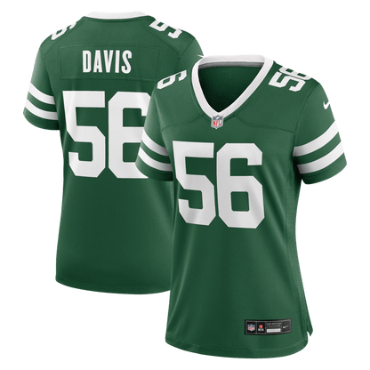 Demario Davis 56 New York Jets Women's Team Game Jersey - Legacy Green