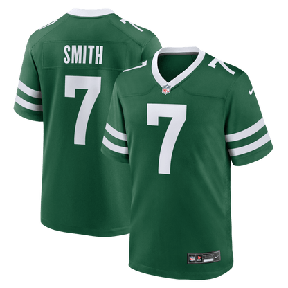 Geno Smith 7 New York Jets Team Game Men Jersey - Legacy Green