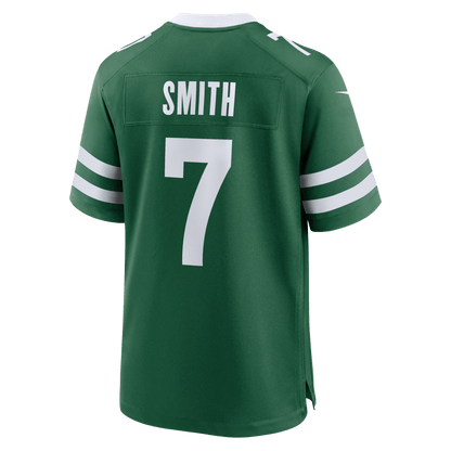 Geno Smith 7 New York Jets Team Game Men Jersey - Legacy Green