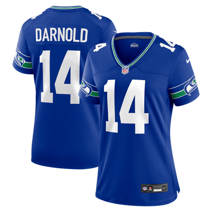Sam Darnold 14 Seattle Seahawks Women's Alternate Game Jersey - Royal