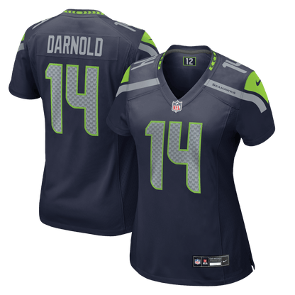 Sam Darnold 14 Seattle Seahawks Women's Team Game Jersey - College Navy