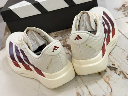adidas Adizero Evo SL Woven "Off White / Maroon"