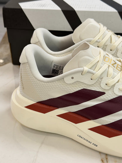 adidas Adizero Evo SL Woven "Off White / Maroon"