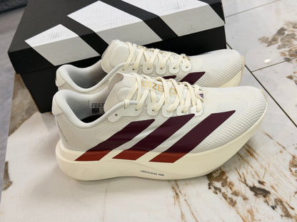 adidas Adizero Evo SL Woven "Off White / Maroon"