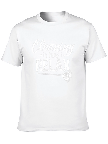 Cleaning is How I Relax Graphic Tee