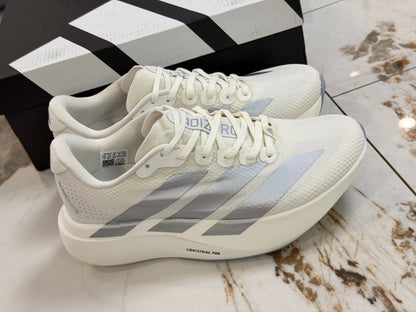 adidas Adizero Evo SL Woven Shoes - Core White / Halo Silver