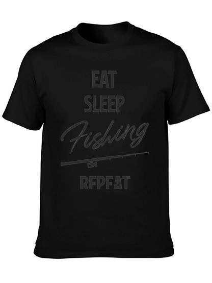 Eat Sleep Fishing Repeat T-Shirt