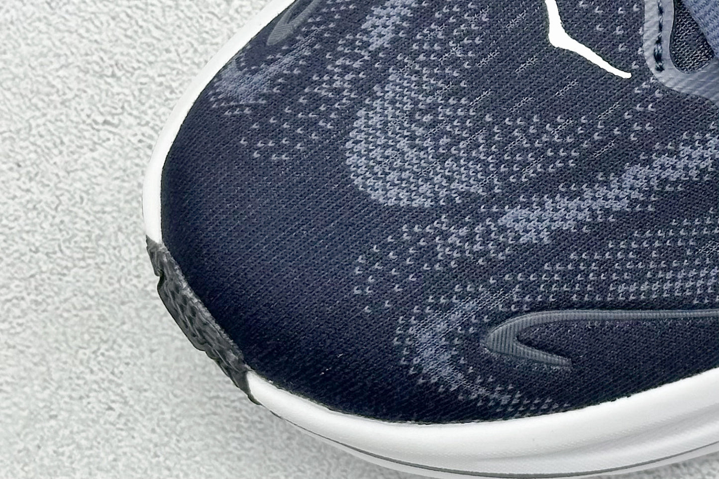 HOKA Clifton 10 Navy White Cushioned Road Running Sneakers