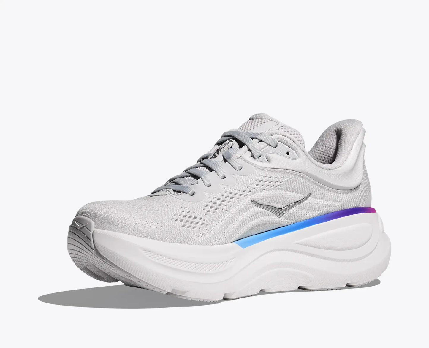 HOKA Bondi 9 Cosmic Grey / White
