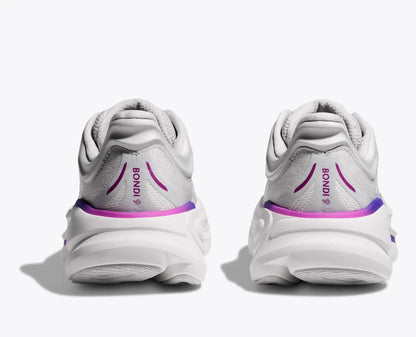 HOKA Bondi 9 Cosmic Grey / White